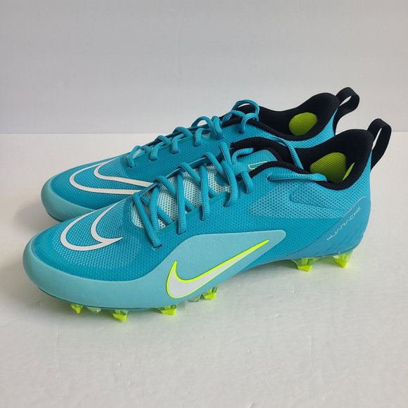 NEW Nike Alpha Huarache 8 Pro LAX Lacrosse Cleats CW4439-400 Size 11.5 Blue